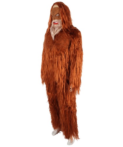 Adult Big Foot Jack Links Sasquatch Horror Halloween Costume,HC-1901 - Picture 2 of 7
