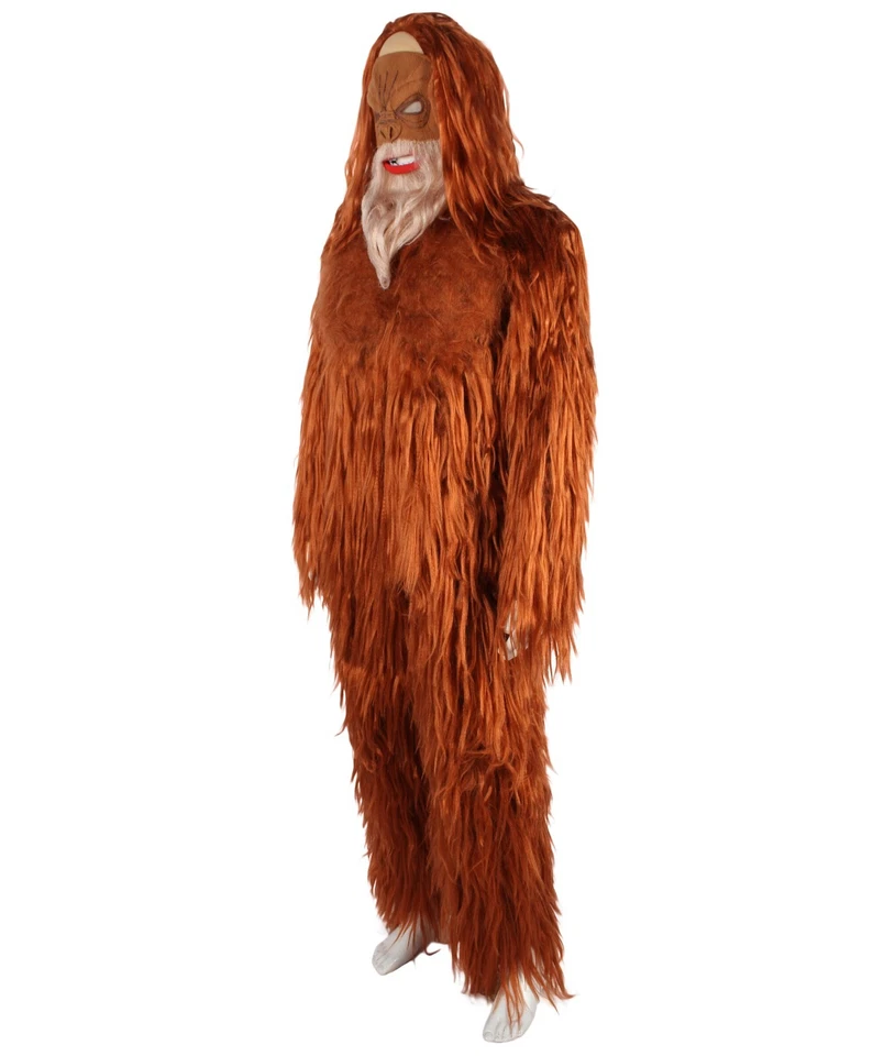 Adulto Big Foot Jack Links Sasquatch Horror Halloween Disfraz, HC-1901 Foto 2 de 4