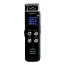 EVISTR L57 8GB Digital Voice Recorder