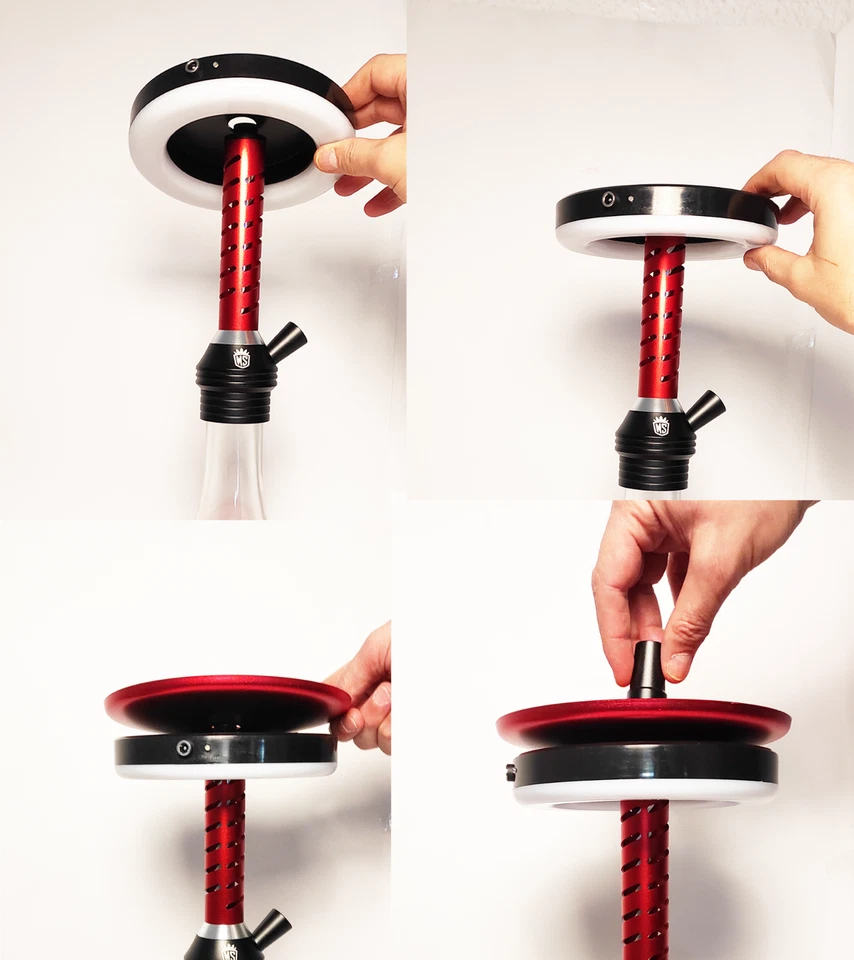 Shisha LED, Hookah, Ringlampe +Fernbedienung , Hookah licht, Wasserpfeifen LED - Bild 2 von 4