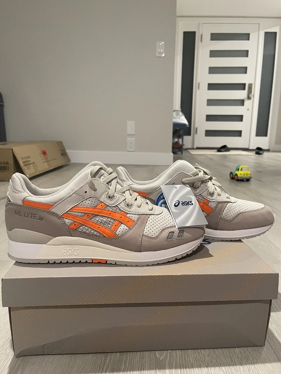 ASICS Gel Lyte III Remastered Ronnie Fieg Super Orange Size 13