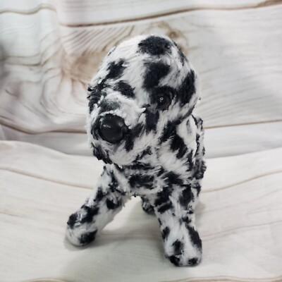 Douglas Dalmatian Dog Plush Dooley 4010 Stuffed Animal Black White 8 Inch 2019