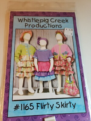 Whistlepig Creek Productions ''Flirty Skirty'' (#1165) Pattern NEW!
