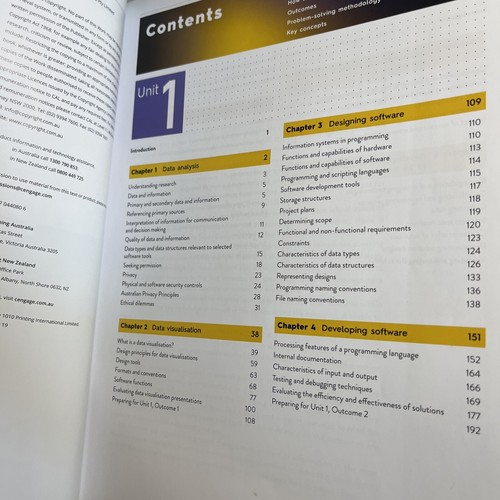 Applied Computing VCE Units 1 & 2 Student 7e Edition Gary Bass Nelson Textbook - Picture 4 of 14