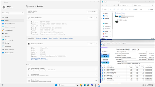 Dell Optiplex 3020 MT | Core i5-4570 @3.2GHz | 12GB RAM | 240GB SSD | Win 11 Pro - Bild 7 von 7