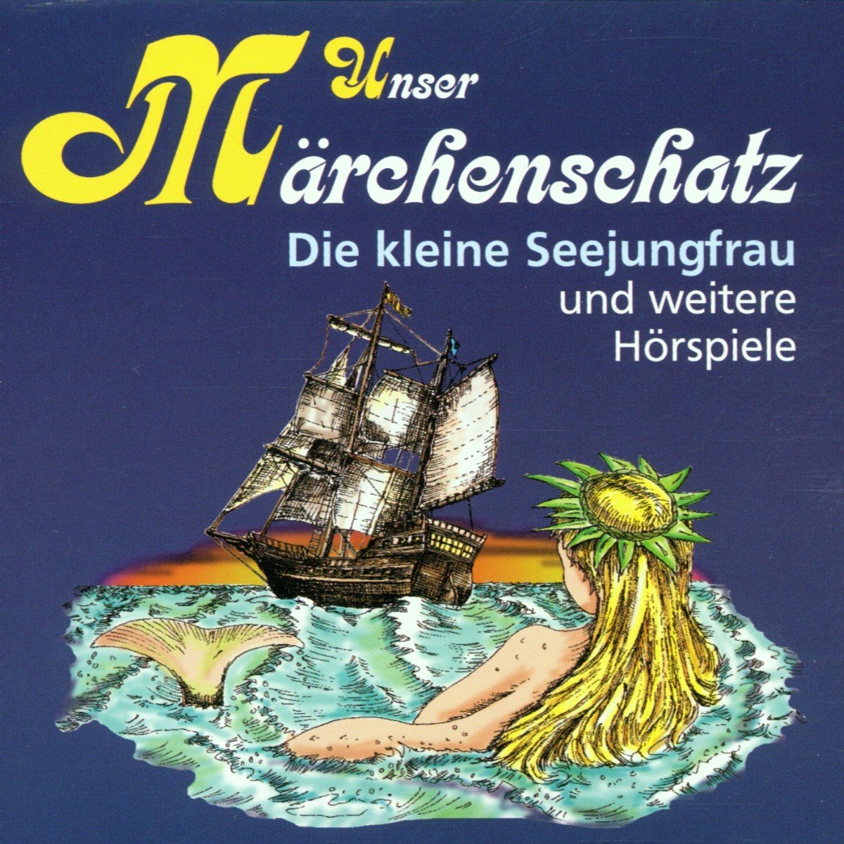 Audiobook Unser Märchenschatz: Die kleine Seejungfrau / Die chinesische Nac (CD)