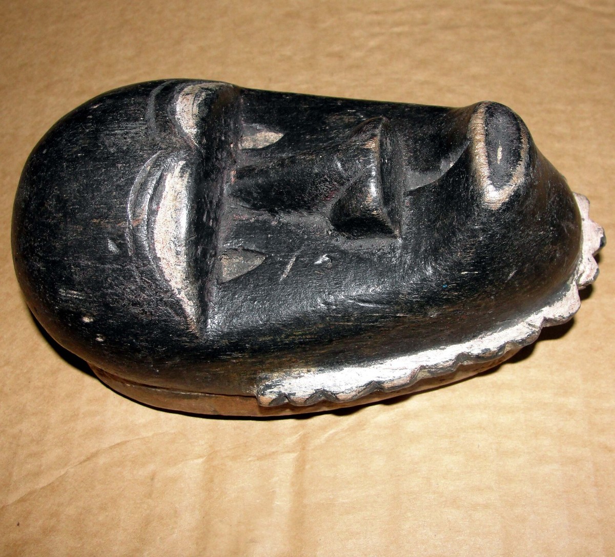 Rare African Tribal Art Dan Monkey Passport Mask Africa Baule