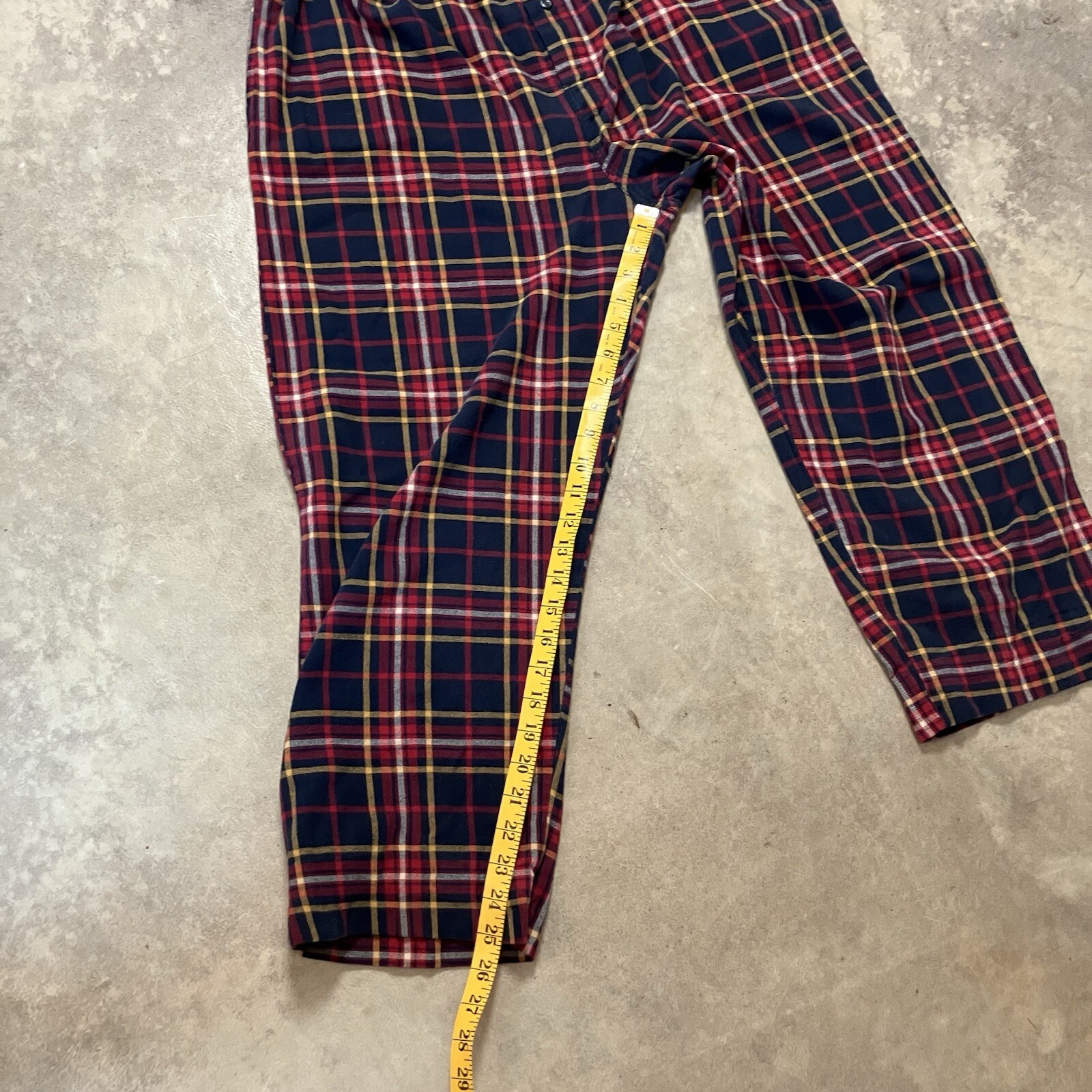 Polo Ralph Lauren Sleep Pants Mens Large Plaid Drawstring Waist Cotton Logo thumbnail 6