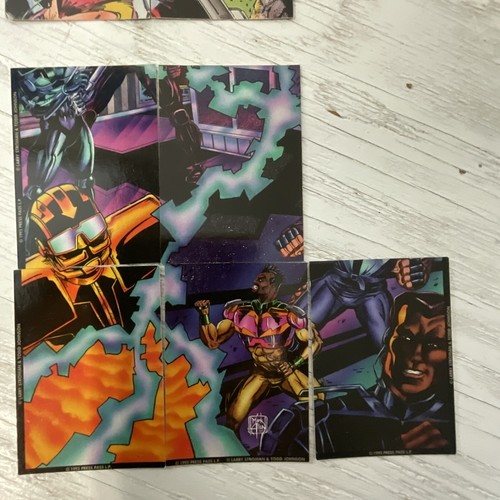 Lote de 16 tarjetas GnuTradingCards 1993 Press Pass Tribe Larry Stroman & Todd Johnson - Imagen 5 de 19