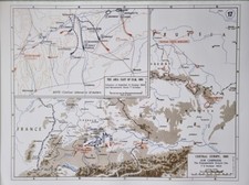 MODERN WEST POINT MAP NAPOLEONIC WARS EUROPE ULM CAMPAIGN 1805 FERDINAND KUTUSOV