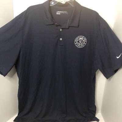 Mansfield Golf 1986-2016 ~ 30 Years Men s Polo Navy XXL For NIKEGOLF