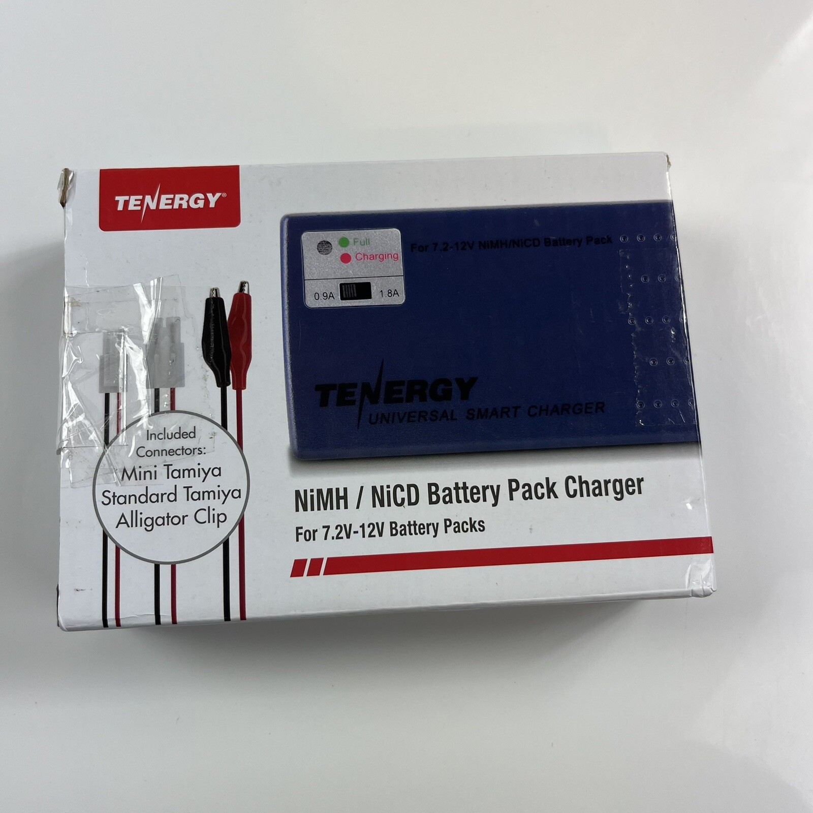 Tenergy NiMH/NiCD Battery Pack Charged For 7.2V - 12V Batter