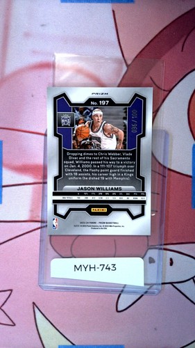 JASON WILLIAMS 2023-24 PRIZM #197 RED FAST BREAK /100 - Picture 2 of 2