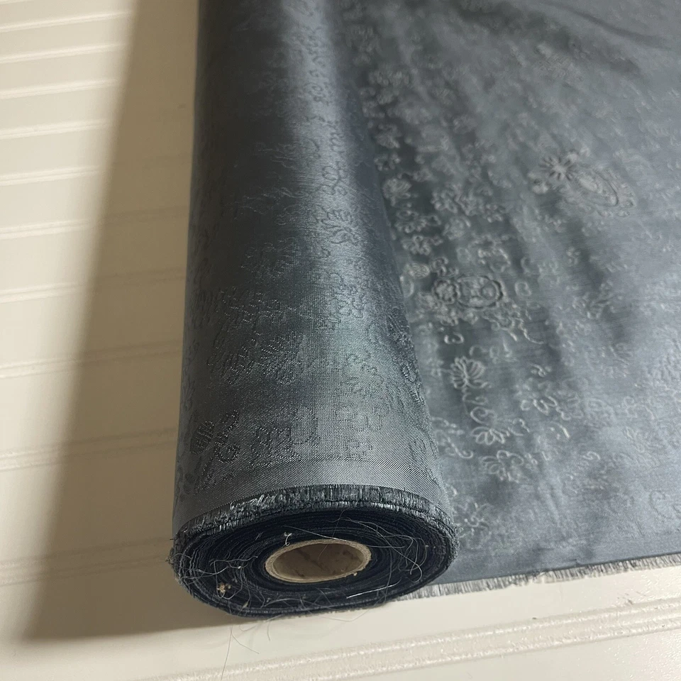 Gris seda, tela 8 yardas x 22 pulgadas de ancho o 288 pulgadas x 22 de ancho Foto 3 de 4