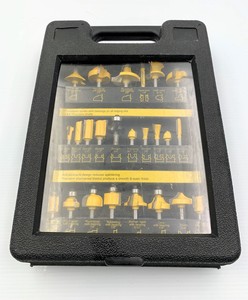 PRO-SERIES Router Bit Set 24-Piece Shank Carbide 