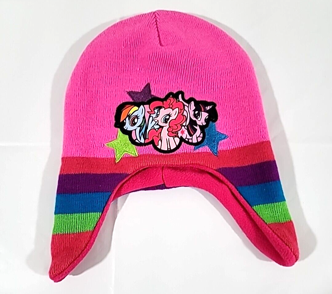 Cappello berretto invernale ufficiale My Little Pony MLP bambina taglia 1 2 anni Rainbow Dash.