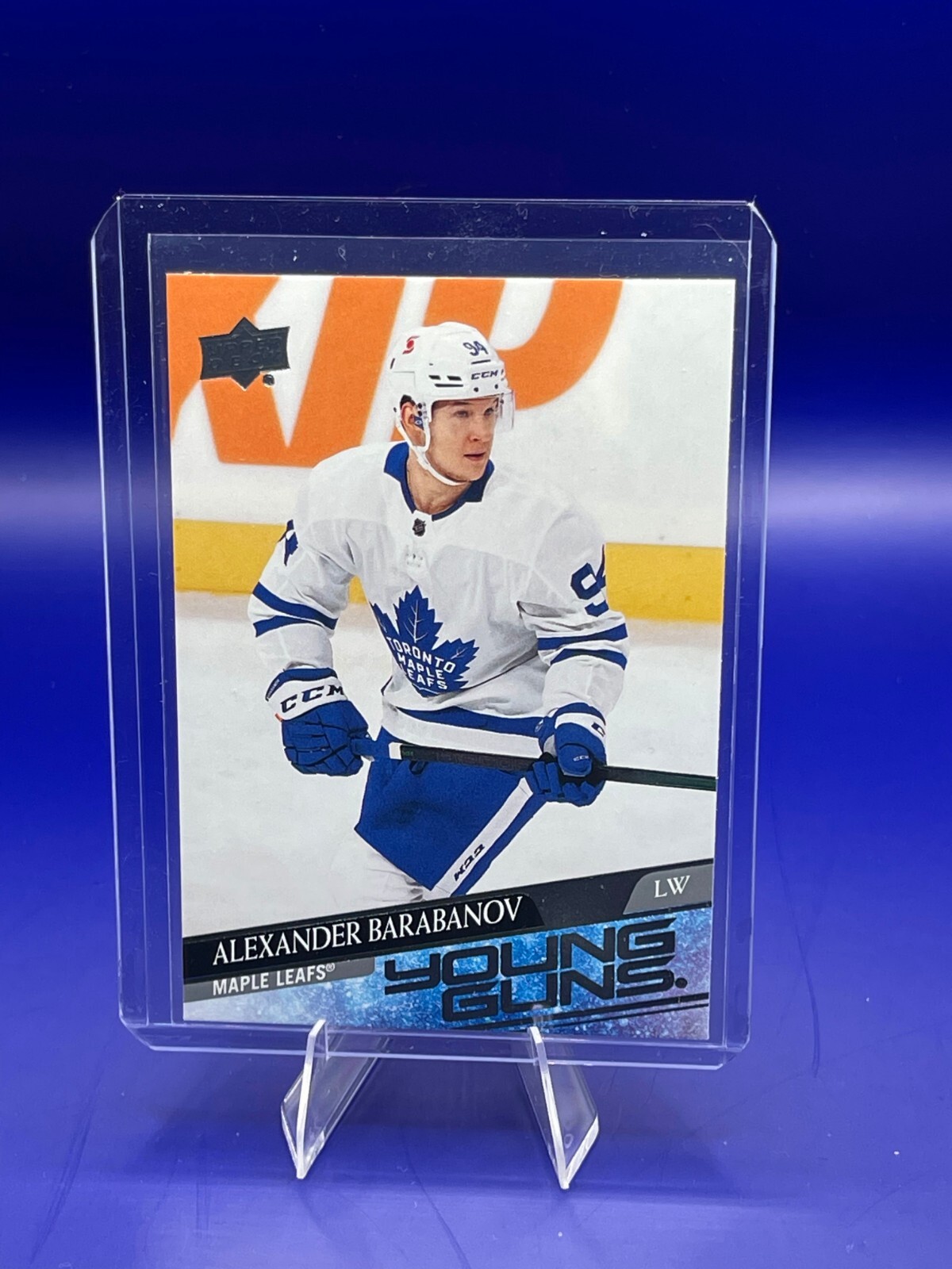 2020-21 Upper Deck - Young Guns #485 Alexander Barabanov (RC)