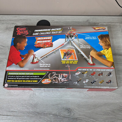 Hot Wheels Speed Racer Thunderhead Raceway Set w/ Car - New and