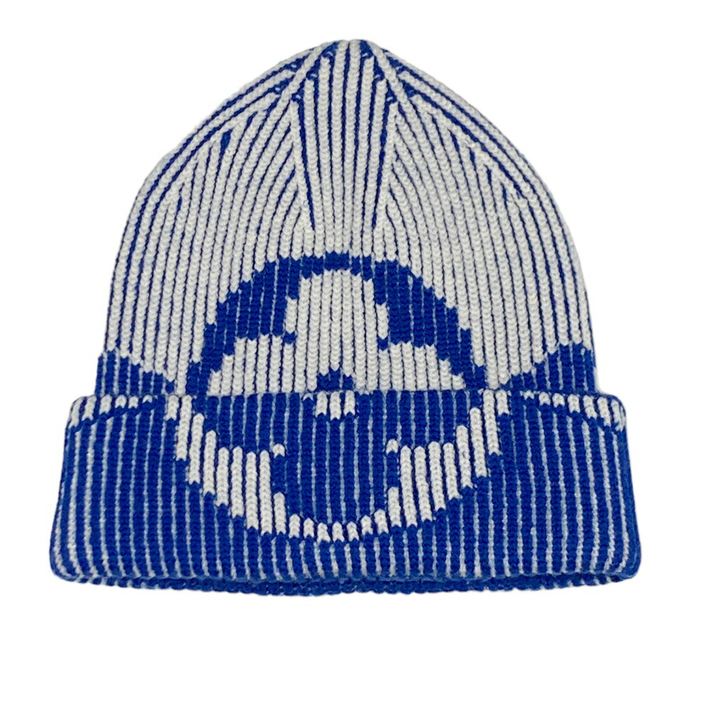 LOUIS VUITTON LV M78001 Beanie Rib Flower Knit Cap Hat Giant