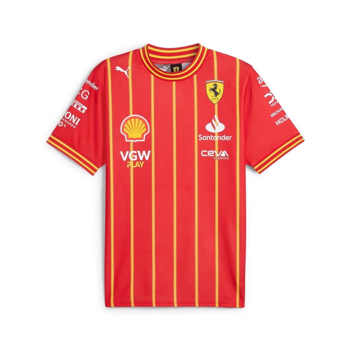 763608-02] MENS PUMA SF SCUDERIA FERRARI TEAM SOCCER JERSEY