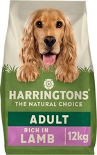 Harringtons Adult Dry Dog Food Lamb 12kg 1.83 per kilo