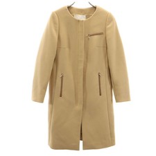 PRADA Made in Italy Old Wool coat 38 beige Women