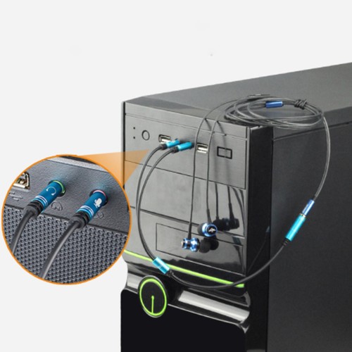 1 Stück 1 zu 2 Buchse zu 2 Stecker Headset Splitter Kabel Computer Kopfhörer - 第 11/12 張圖片