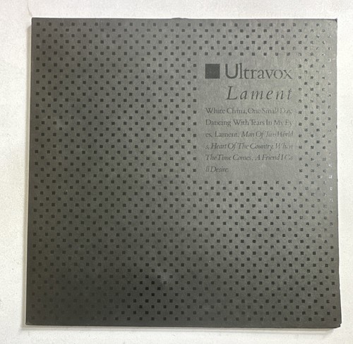 Ultravox – Lament - Original 1984 Vinyl LP + Inner VG+ / EX Condition - Picture 2 of 8