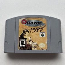 Nintendo 64 Razor Freestyle Scooter Blockbuster Exclusive N64 Cartridge Tested
