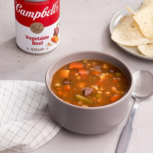 Campbell's Condensed Vegetable Beef Soup, 10.5 Ounce (Pack of 12) - Picture 4 of 8