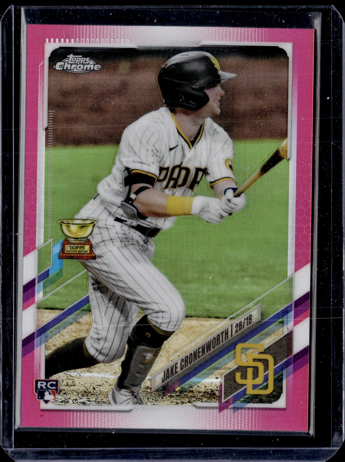 2021 Topps Chrome #49 Jake Cronenworth Magenta Refractor #/399