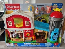 Fisher Price Little People Caring for Animals Farm Interactive playset new