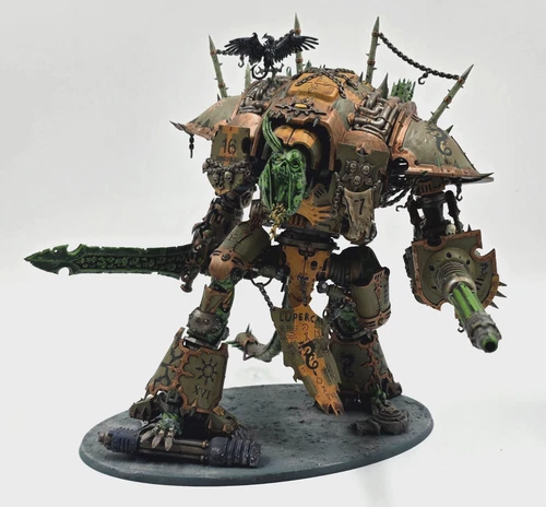 Chaos Knight Death Guard Nurgle Chaos Space Marines Warhammer 40K Painted