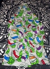 Teenage Mutant Ninja Turtles Soft Fleece Bath Robe L/10 Nickelodeon