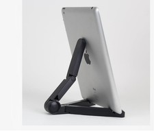 Portable Monitor Stand  Tablet - Adjustable, Foldable, Black