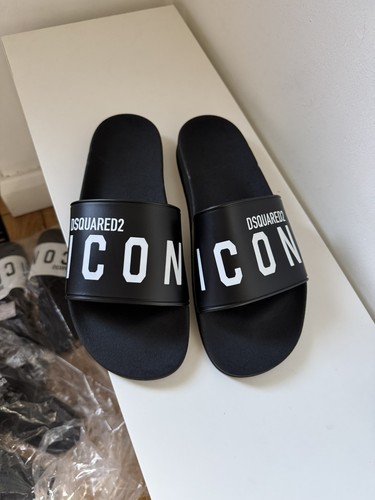Dsquared2 Icon cursori neri UK 11 - Foto 1 di 4