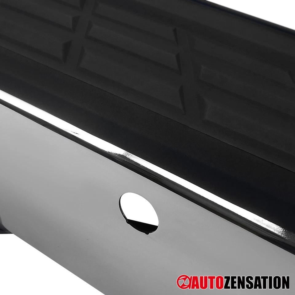 Fit 2007-2011 Chevy GMC Silverado 1500 Rear Step Bumper+Top Pad w/ Sensor Hole Foto 4 de 4