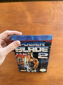 Power Blade 2 (Nintendo NES) Excellent Cond CIB Complete w/ Manual - Authentic