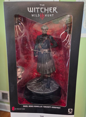 Rare Witcher 3 REGIS Vampire Deluxe Figure Dark Horse NIB Sealed CD Projekt Red
