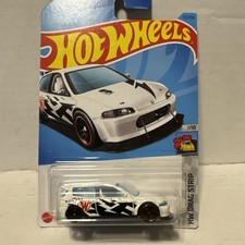 Hot Wheels Honda Civic Custom Bianco