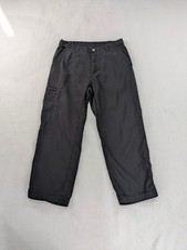 Columbia GRT Womens Size 8 Black Hiking Cargo Pants Outdoor Travel Utility Tech