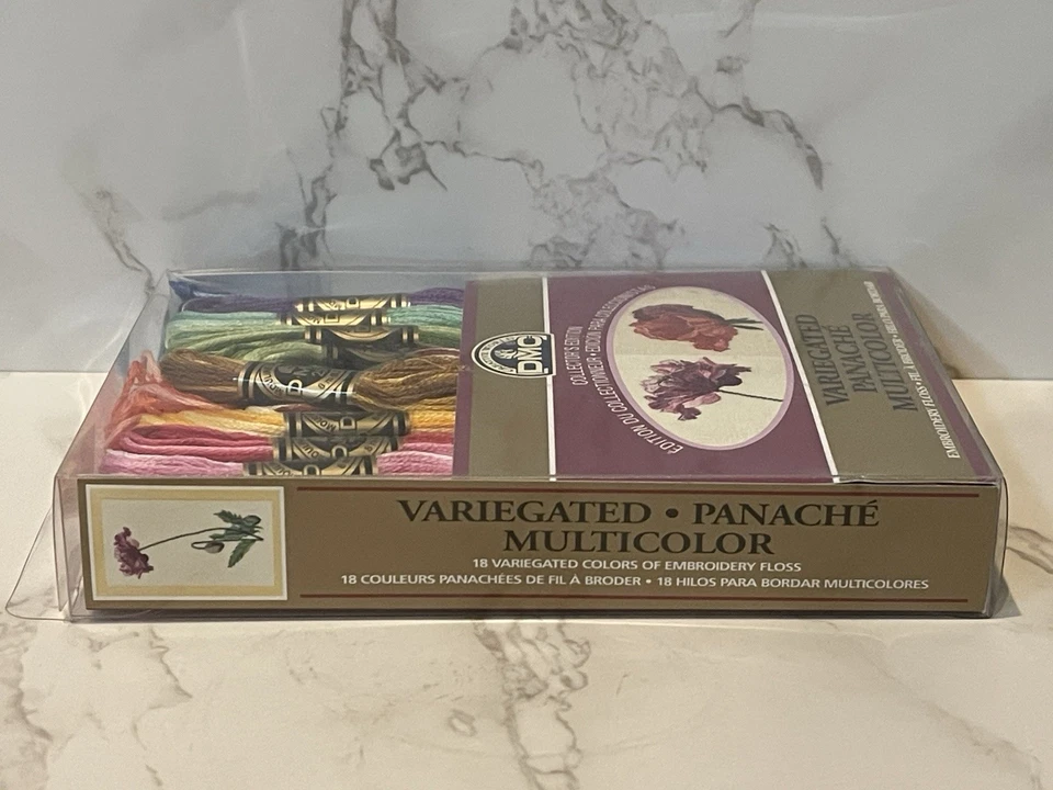 DMC Variegated Multicolor Embroiderey Floss 30 Collectors Edition 30 Skeins READ - Image 4 of 4