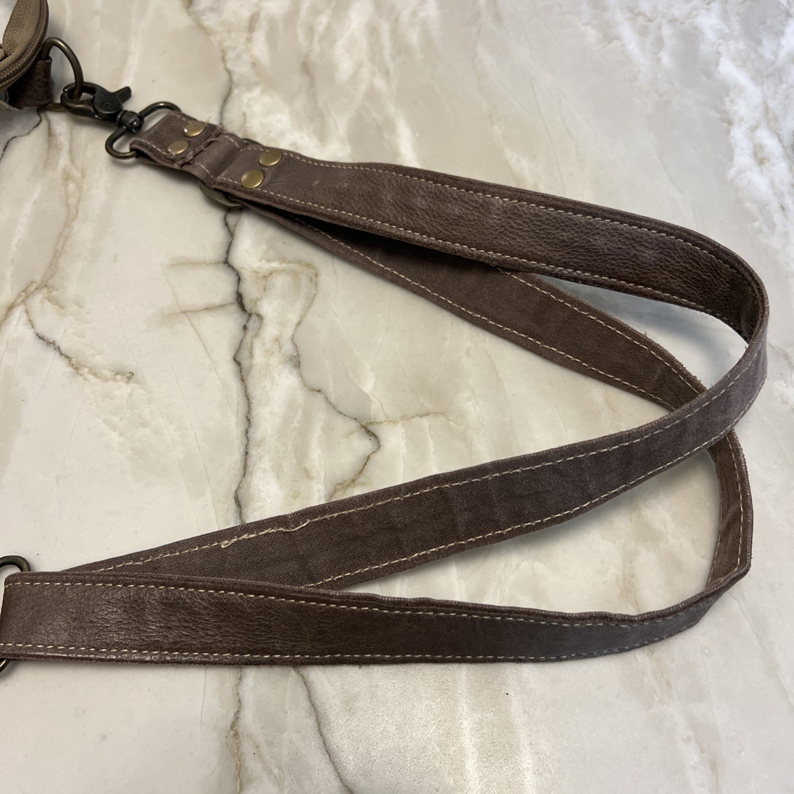 Myra Purse "Boulangerie" Shoulder Crossbody, Canv… - image 19