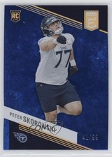 2023 Panini Donruss Elite Rookies Blue 41/99 Peter Skoronski #175 13hf