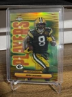 2025 Topps Chrome Josh Jacobs Yellow Refractor (RAW)