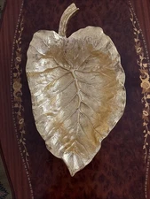 Michael Aram Signature Large BOTANICAL LEAF TRAY + Cloth Dust Bag & Box SG2191