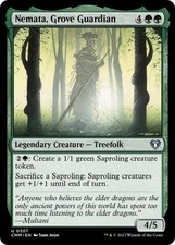 Nemata, Grove Guardian - NM Foil U : Commander Masters