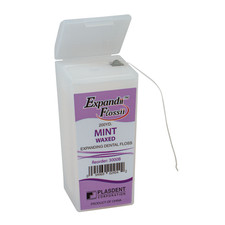 Expanding Waxed Dental Floss With Dispenser Mint 