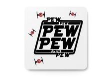 Pew Pew Pew  Funny Sign for Home or Office