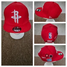 HOUSTON ROCKETS NBA BASKETBALL SNAPBACK HAT.